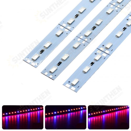 10PCS 50CM SMD5630 Red:Blue 3:1 /4:1 /5:1 LED Grow Rigid Bar Strip for Hydroponics Greenhouse DC12V