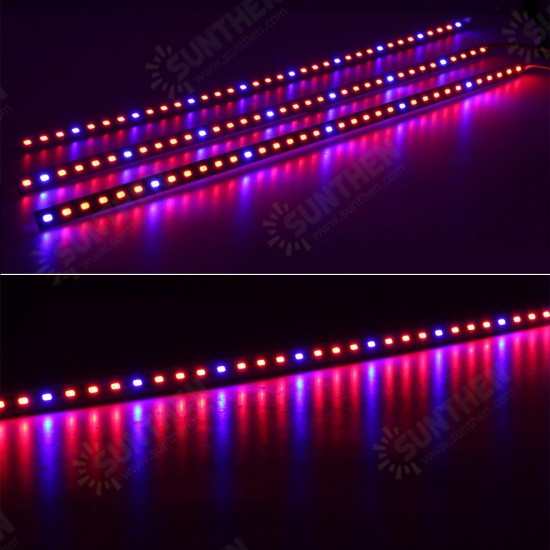 10PCS 50CM SMD5630 Red:Blue 3:1 /4:1 /5:1 LED Grow Rigid Bar Strip for Hydroponics Greenhouse DC12V