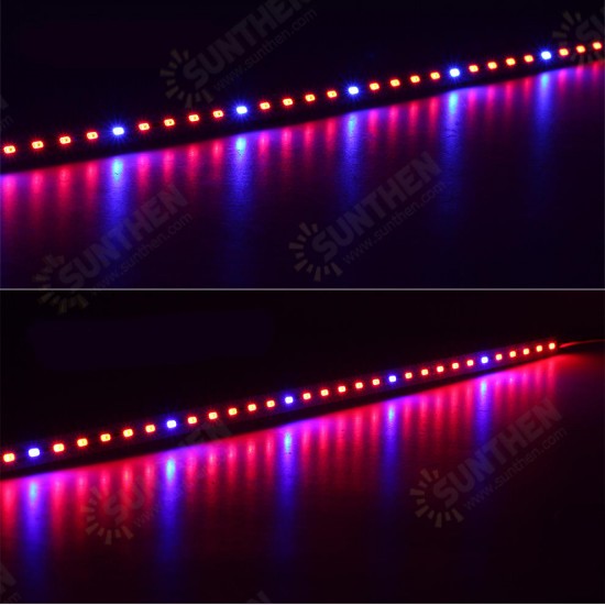 10PCS 50CM SMD5630 Red:Blue 3:1 /4:1 /5:1 LED Grow Rigid Bar Strip for Hydroponics Greenhouse DC12V