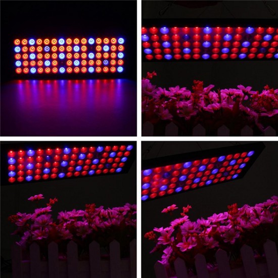 10W 75 LED Aluminum Grow Light for Plant Vegetable Indoor Hydroponic AC85-265V