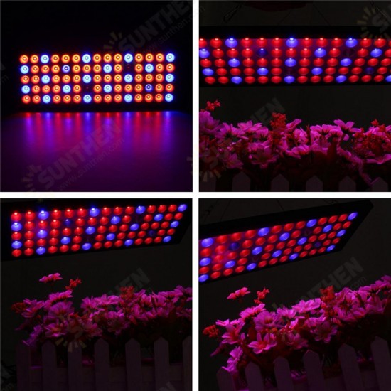 10W 75 LED Aluminum Grow Light for Plant Vegetable Indoor Hydroponic AC85-265V