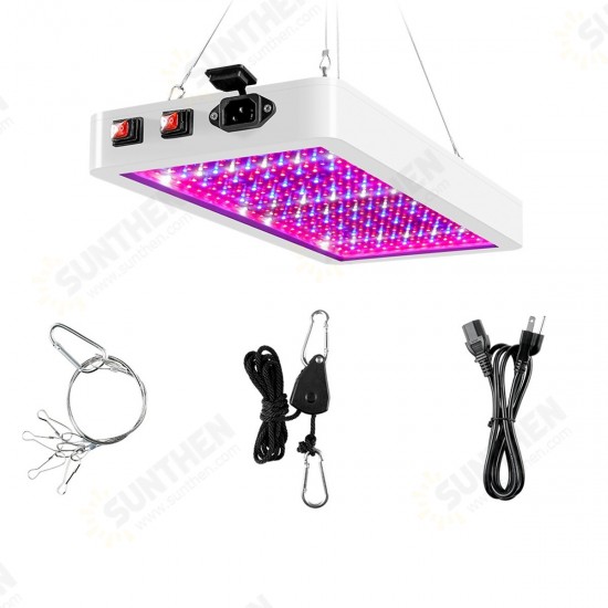 110V~220V 216/312LED Grow Light Plant Lamp Panel Full Spectrum For Indoor Hydroponic Flower