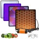 1200W LED Grow Light Bulb Plant Lamp Panel for Indoor Hydroponic Flower Vegetable