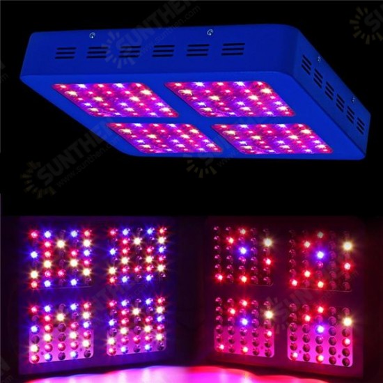 120W 120 LED Full Spectrum Grow Light Hydroponics For Indoor Plant Flower AC85~265V