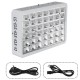 130LED Dimmable Grow Light Full Spectrum Veg Plant Lamp Timing Remote