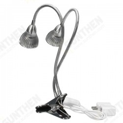 15W Flexible Clip-on Hydroponics Plant LED Dual Grow Light Full Spectrum Flower Lamp 15W Flexible Clip-on Hydroponics Plant LED Dual Grow Light Full Spectrum Flower Lamp