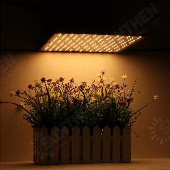 225LED Grow Light Warm White & Red Lamp Ultrathin Panel Hydroponics Indoor Plant Veg Flower AC85-265V