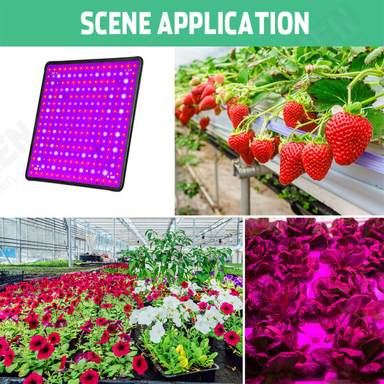 256 LED Grow Light Growing Lamp Full Spectrum For Indoor Flower Plant Hydroponic