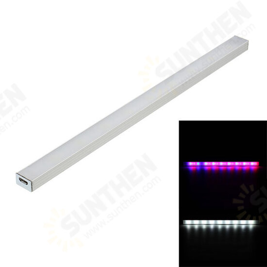 25cm 5W 36 LED Dimmable 9 White 18 Red 9 Blue Grow Light Table Lamp for Indoor Plant DC5V