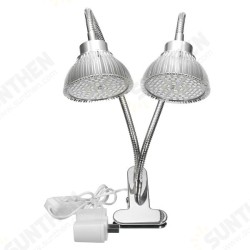 30W Flexible Clip-on Hydroponics Plant LED Dual Grow Light Full Spectrum Flower Lamp 30W Flexible Clip-on Hydroponics Plant LED Dual Grow Light Full Spectrum Flower Lamp