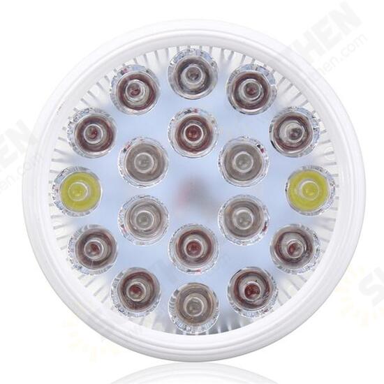 36W E27 LED Full Spectrum Grow Light Lamp Blub for Indoor Hydroponic Plant Flower