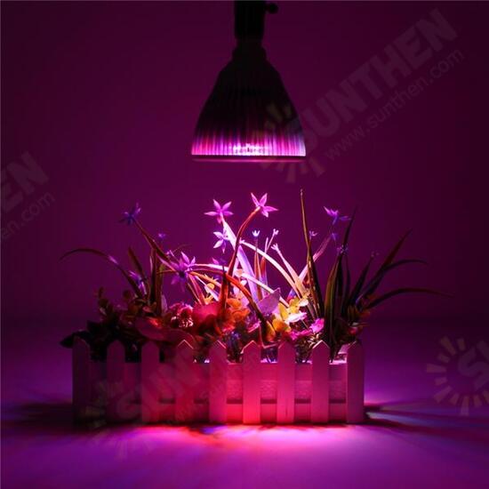 36W E27 LED Full Spectrum Grow Light Lamp Blub for Indoor Hydroponic Plant Flower