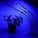 4 Head 40W Full Spectrum LED Grow Light Flexible Pot Plant Flower Vegetable Growing Lamp with Timer Function