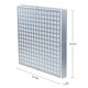 45W 200W Reflector Cup Full Spectrum Led Grow Lights For Grow Tent Box Indoor Greenhouse