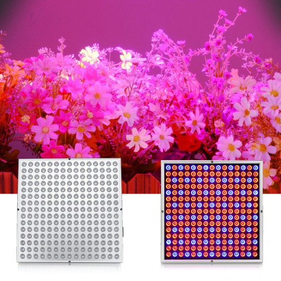 45W LED Grow Light Panel Growing Lamp Hydroponics Indoor Flower Veg Bloom Lighting AC85-265V