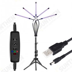 5 Hesds LED Grow Light Plant Growing Lamp Lights With Tripod For Indoor Plants 5 Hesds LED Grow Light Plant Growing Lamp Lights With Tripod For Indoor Plants