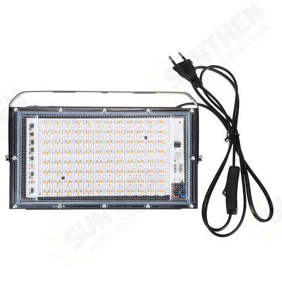 50/100W 50/96LED 220V Full Spectrum Grow Light Plant Growing Lamp Lights With Clip For Indoor Plants