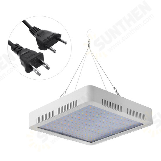 50W 85-260V 240LED Plant Grow Lamp Sunlight Full Spectrum Dual Switch Hydroponic Growth Lamp