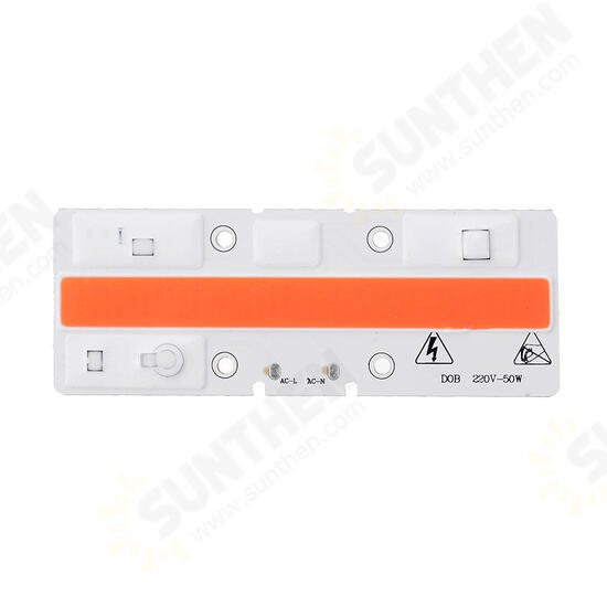 50W Full Spectrum LED COB Chip Grow Light 380-840nm for Indoor Plant Seedling Flower AC220V 50W Full Spectrum LED COB Chip Grow Light 380-840nm for Indoor Plant Seedling Flower AC220V