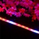 5PCS 50CM 5050 Waterproof LED Grow Light Strip Lamp+ Power Adpater for Veg Flower Plant DC12V