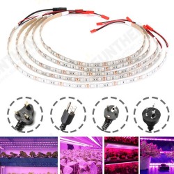 5PCS 50CM 5050 Waterproof LED Grow Light Strip Lamp+ Power Adpater for Veg Flower Plant DC12V 5PCS 50CM 5050 Waterproof LED Grow Light Strip Lamp+ Power Adpater for Veg Flower Plant DC12V