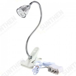 5W 220V Desktop Clip Flexible Neck 5 LED Plant Grow Light for Home Office Garden Greenhouse 5W 220V Desktop Clip Flexible Neck 5 LED Plant Grow Light for Home Office Garden Greenhouse