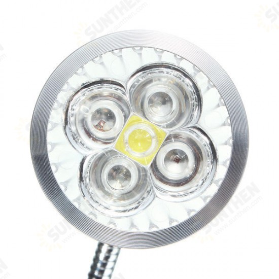 5W 220V Desktop Clip Flexible Neck 5 LED Plant Grow Light for Home Office Garden Greenhouse 5W 220V Desktop Clip Flexible Neck 5 LED Plant Grow Light for Home Office Garden Greenhouse