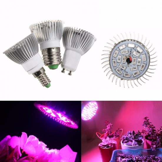 8W Flower Plant Hydroponic Full Spectrum Grow Light LED Bulb Grow Lamp Bulb