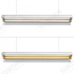 96LED Plant Grow Light Full Spectrum Dual Tube Hanging Lamp Greenhouse Vegetable 96LED Plant Grow Light Full Spectrum Dual Tube Hanging Lamp Greenhouse Vegetable