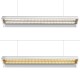 96LED Plant Grow Light Full Spectrum Dual Tube Hanging Lamp Greenhouse Vegetable