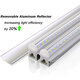 96LED Plant Grow Light Full Spectrum Dual Tube Hanging Lamp Greenhouse Vegetable