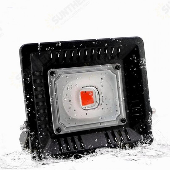 AC170-300V 50W Full Spectrum LED Plant Grow Flood Light Waterproof Ultra Thin For Indoor Ourdoor