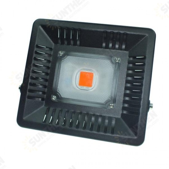 AC170-300V 50W Full Spectrum LED Plant Grow Flood Light Waterproof Ultra Thin For Indoor Ourdoor