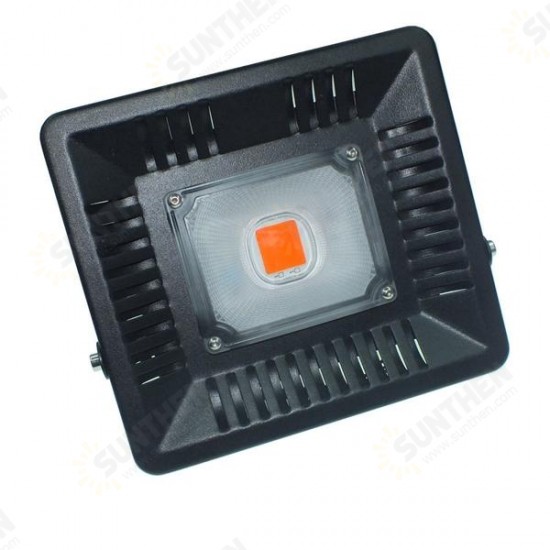 AC170-300V 50W Full Spectrum LED Plant Grow Flood Light Waterproof Ultra Thin For Indoor Ourdoor