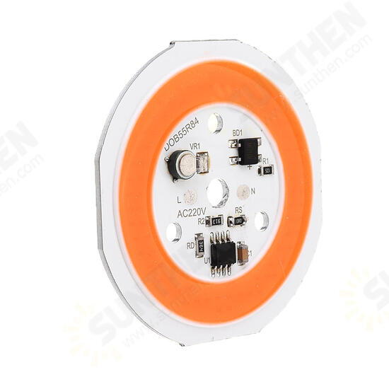 AC220-240V High Power 12W Full Spectrum COB LED Grow Light Chip for Floodlight AC220-240V High Power 12W Full Spectrum COB LED Grow Light Chip for Floodlight
