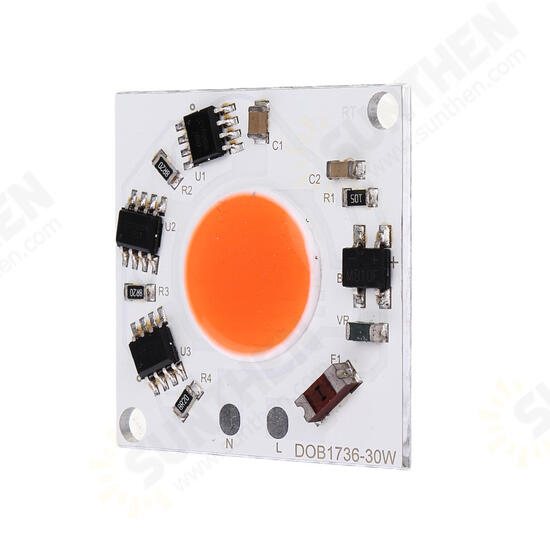 AC220-240V High Power 30W Full Spectrum COB LED Grow Light Chip for Floodlight AC220-240V High Power 30W Full Spectrum COB LED Grow Light Chip for Floodlight
