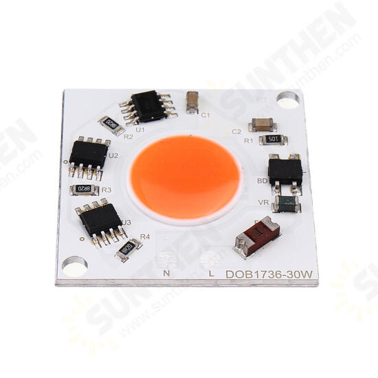 AC220-240V High Power 30W Full Spectrum COB LED Grow Light Chip for Floodlight AC220-240V High Power 30W Full Spectrum COB LED Grow Light Chip for Floodlight