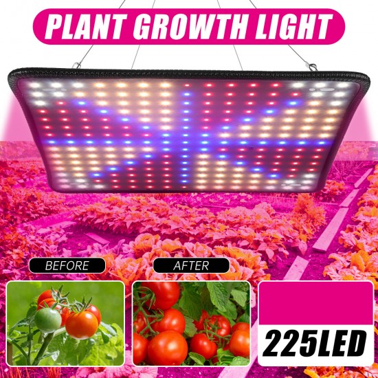 AC85-265V LED Full Spectrum Plant UV Grow Light Veg Lamp For Indoor Hydroponic Plant