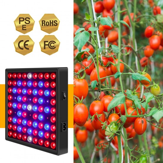 AC85V~265V 81LED/169LED Full Spectrum Grow Light Plant Light with Hanging Kit for Greenhouse Farms