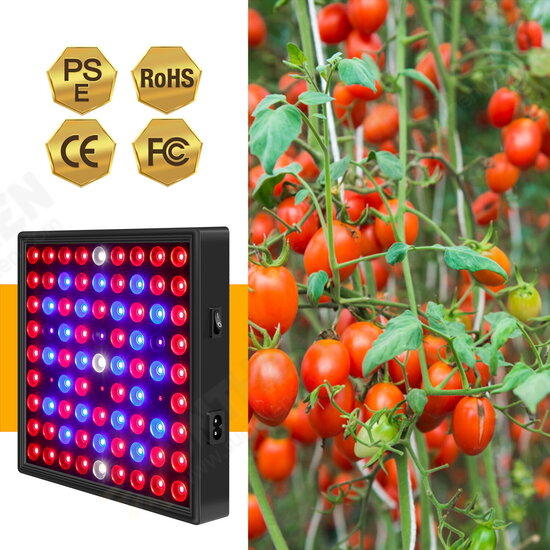 AC85V~265V 81LED/169LED Full Spectrum Grow Light Plant Light with Hanging Kit for Greenhouse Farms