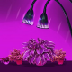 DC12V 14W Double Lamp Holders Double Switches 8 Red Light 6 Blue Light Plant Grow Light With Clip