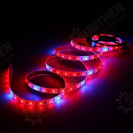 DC12V 2M SMD5050 Red:Blue 5:1 Full Spectrum LED Grow Strip Hydroponic Plant Light Kit