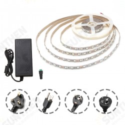 DC12V Non-waterproof 5M Red:Blue 4:1 SMD5050 Full Spectrum LED Strip Grow Light + Power Supply DC12V Non-waterproof 5M Red:Blue 4:1 SMD5050 Full Spectrum LED Strip Grow Light + Power Supply