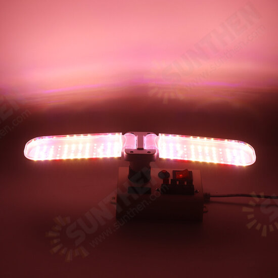 E27 2/3/4 Blades Full Spectrum LED Grow Light Bulb Folding Hydroponic Indoor Plants Growing Lamp 85-265V