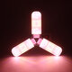 E27 2/3/4 Blades Full Spectrum LED Grow Light Bulb Folding Hydroponic Indoor Plants Growing Lamp 85-265V