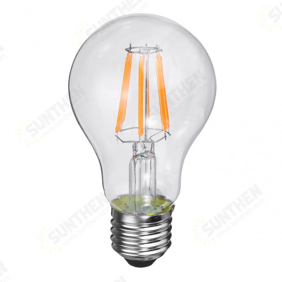 E27 B22 6W A60 Non-Dimmable COB LED Plant Grow Light Bulb for Hydroponics Greenhouse AC85-265V