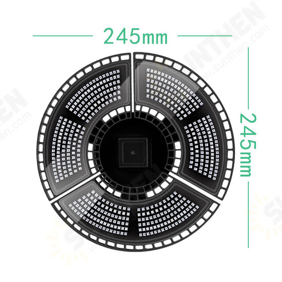 E27 LED Grow Light Full Spectrum Hydroponic Lamp Bulb for Indoor Plant Flower Growing AC100-277V