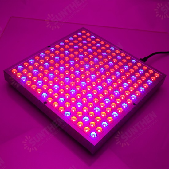 Full Spectrum 30W Panel 225LED Grow Light Growing Lamp for Indoor Seedling Greenhouse Plant Flowering AC85~265V