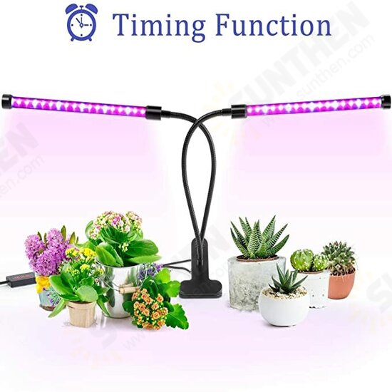 Grow Light Plant Lights for Indoor Plants LED Lamp Bulbs Full Spectrum Timing Switch Mode