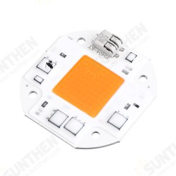 50W LED Full Spectrum Plant Grow Light 380-840nm DIY Chip AC100-260V 50W LED Full Spectrum Plant Grow Light 380-840nm DIY Chip AC100-260V